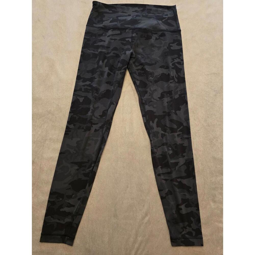 lululemon athletica Black Camo High-Rise Leggings